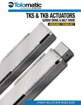 TKS & TKB Electric Rodless Actuators