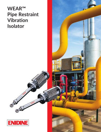 WEAR Pipe Restraint Vibration Isolator