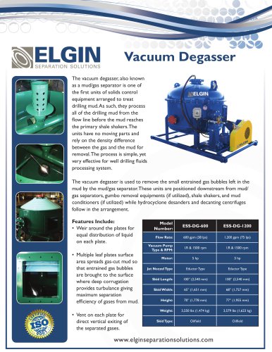 Vacuum Degasser