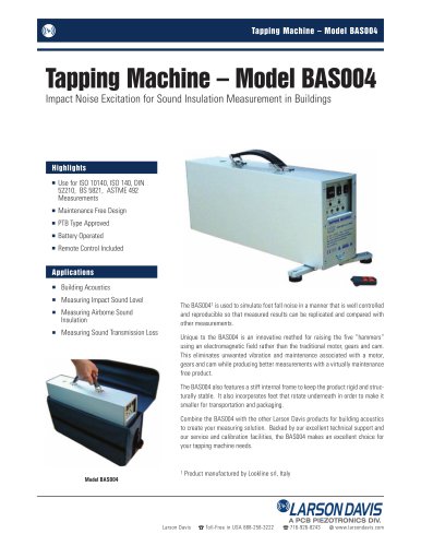 BAS004 Tapping Machine