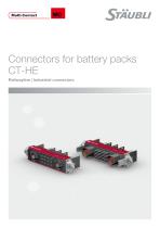 Connectors for battery packs CT-HE