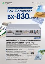 Embedded Box Computer the BX-830 series