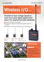 Sub-1GHz band Wireless I/O series