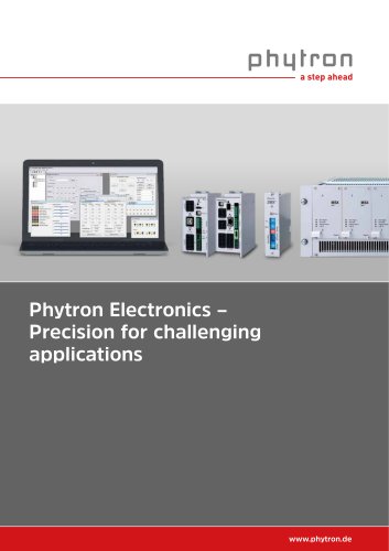 Phytron Electronics - Precision for challenging applications