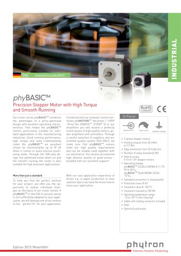 Stepper Motors phyBASIC