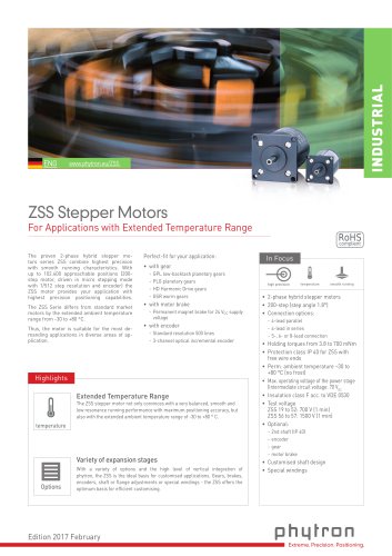 ZSS Stepper Motors