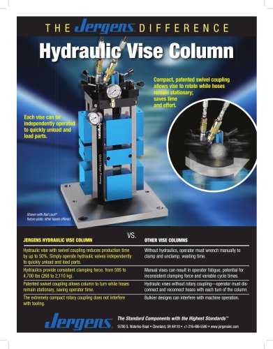 Hydraulic Vise Columns Sheet