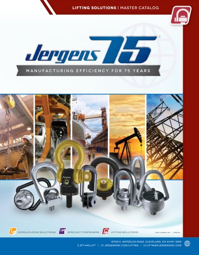 LIFTING SOLUTIONS | MASTER CATALOG