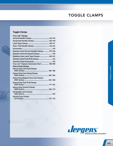 Toggle Clamps Catalog