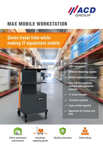 Mobile workstation MAX