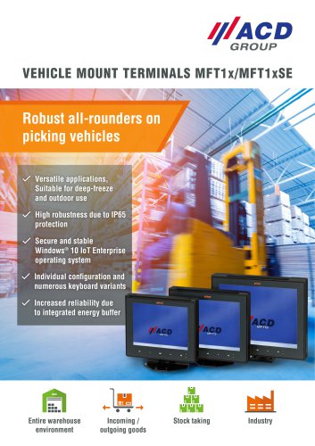 Vehicle Terminals Logistics MFT10SE / MFT12SE