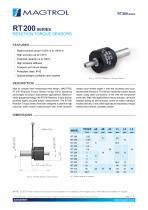 RT 200 Series | Reaction Torque Sensor