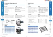 Souwest magnetic separator with rotary grid 13 000 Gs, DN 150 - 350, 0.25 - 0.37 KW, SS304 / 316L, ROHS