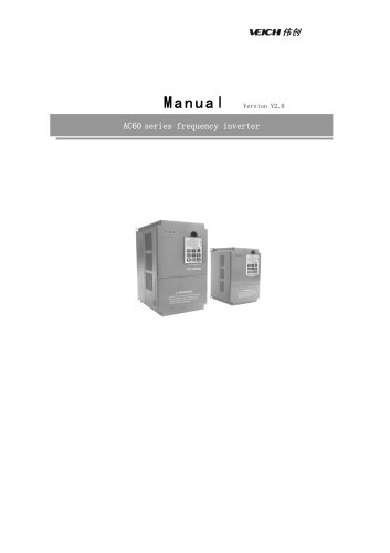 AC60 series frequency inverter