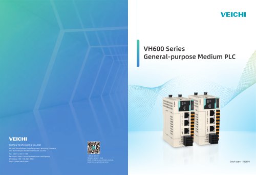 VH600 General-purpose Medium PLC Catalog