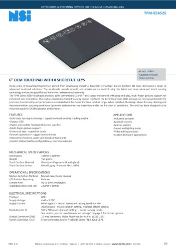 Industrial 3 inch OEM touchpad modules