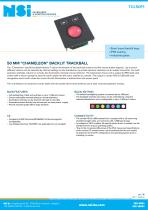 Trackball with backlighting