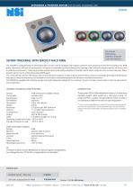 Trackball with backlit Halo ring