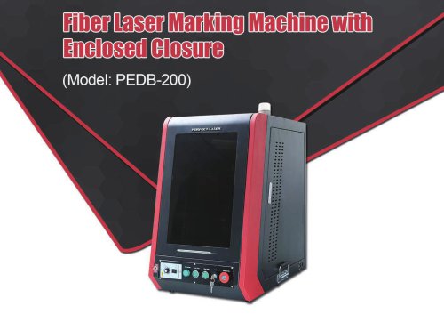 Fiber Laser Marking Machine with Enclosed Closure PEDB-200