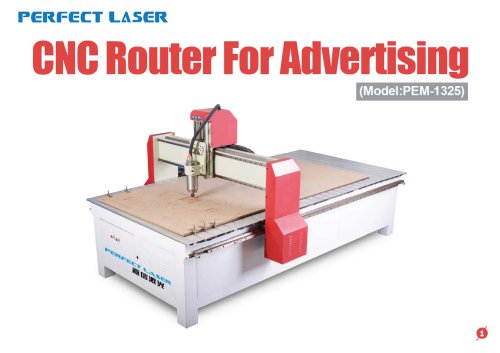 Perfect Laser - CNC Router For Advertising PEM-1325