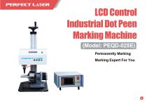 Perfect Laser - LCD Control Dot Peen Marking Machine PEQD-025E