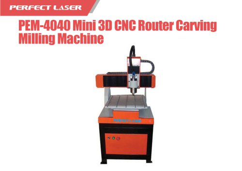 Perfect Laser - Mini 3D CNC Router Carving Milling Machine PEM-4040