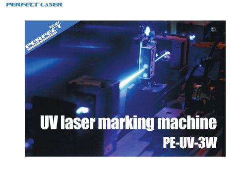 Perfect Laser-UV Marking Machine PE-UV-3W