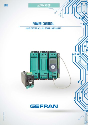 POWER CONTROL SOLID STATE RELAYS, AND POWER CONTROLLERS