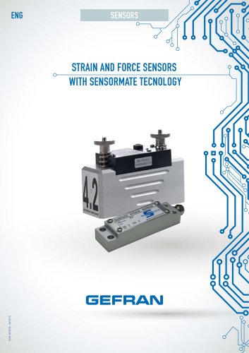 STRAIN AND FORCE SENSORS WITH SENSORMATE TECNOLOGY