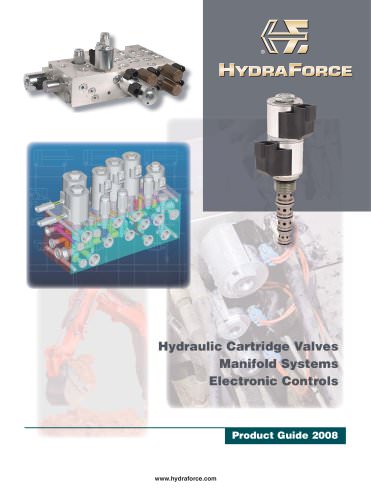 Hydraulic Cartridge Valves, Manifold Systems, Electronic Controls