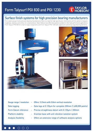 Form Talysurf PGI 830 / 1230