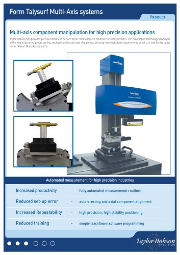 Form Talysurf PGI Multi-axis