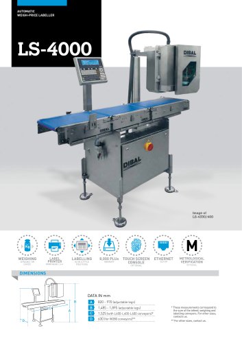 AUTOMATIC LABELLERS LS-4000 SERIES