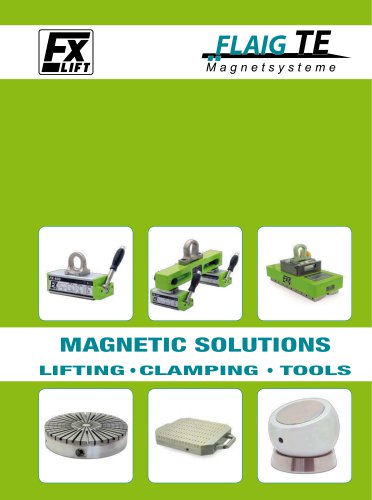 MAGNETIC SOLUTIONS FAST SAFE PRODUCTIVE LIFTING CLAMPING TOOLS