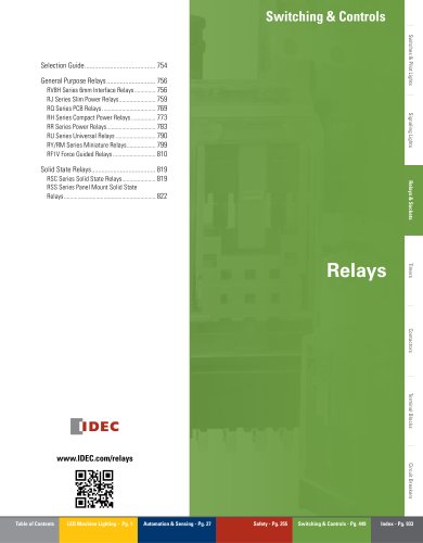 Complete Relay & Socket Catalog