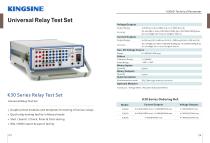 KINGSINE K3063i Earth impedance test device protection relay circuit breaker