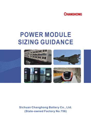 POWER MODULE SIZING GUIDANCE