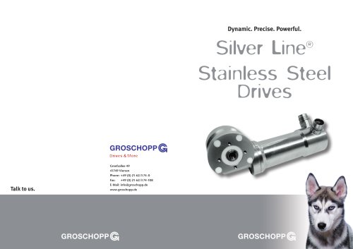 Silver Line stainless steel drives