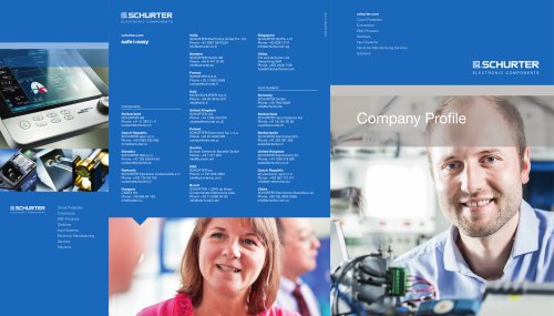 SCHURTER Company Profile