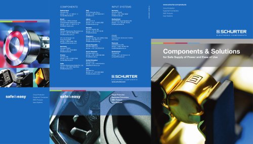 SCHURTER Components and Solutions