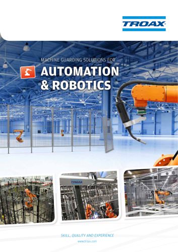 Machine guarding solutions for Automation & Robotics