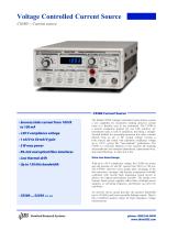 CS580 Voltage Controlled Current Source