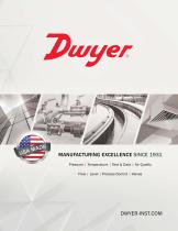 Dwyer MANUFACTURING EXCELLENCE SINCE 1931