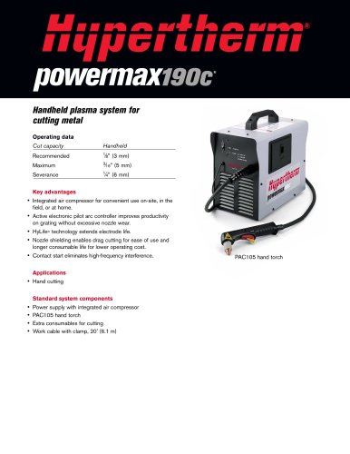 Powermax190c System Brochure 