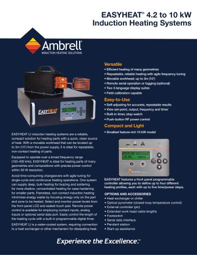 EASYHEAT 10 kW / 150-400 kHz Induction Heating System