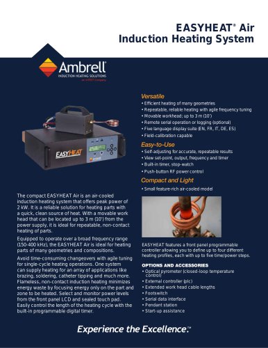 EASYHEAT®  Air Induction Heating System