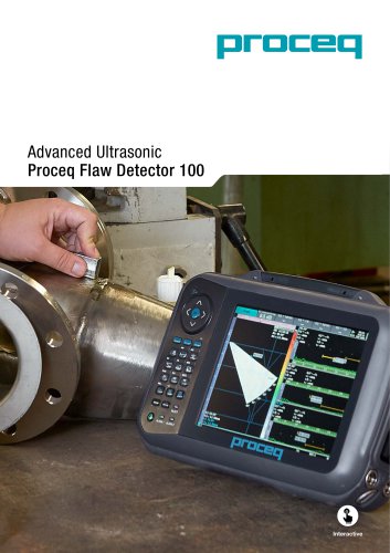 Advanced Ultrasonic Proceq Flaw Detector 100