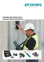 Portable Non-Destructive Concrete Testing Instruments