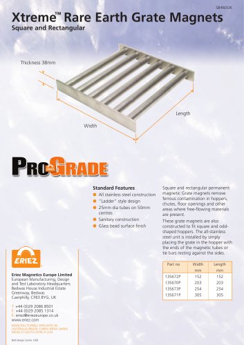 ProGrade Square Grate