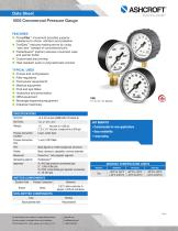 1005 Commercial Pressure Gauge